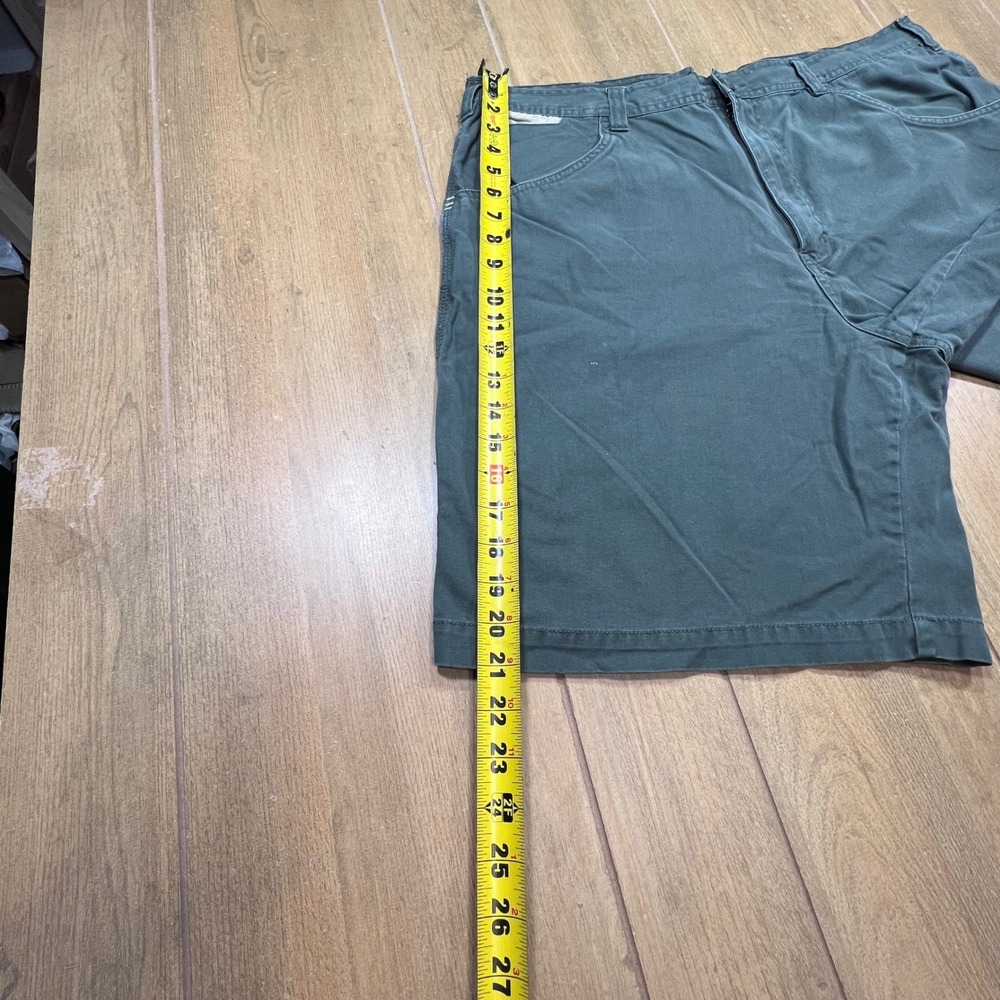 Faded Glory Mens 40 Carpenter Utility Shorts Service Green Canvas FG6006 Cotton - Picture 13 of 15